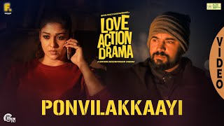 Ponvilakkaayi Song Video| Love Action Drama Song | Nivin Pauly, Nayanthara | Shaan Rahman | Official