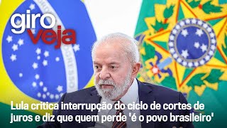 A resposta de Lula e Haddad à decisão do BC de manter Selic em 10,5% | Giro VEJA