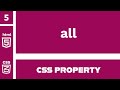 CSS Property : all explained !