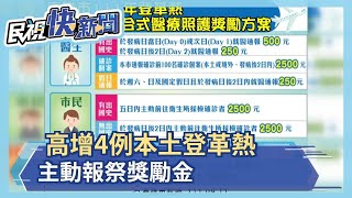 高增4例本土登革熱 主動報祭獎勵金－民視新聞