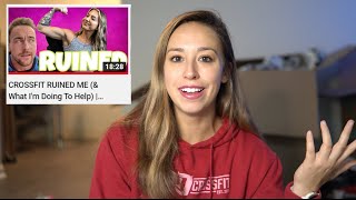 CROSSFIT RUINED ME-- Reacting to Andrew Hiller and Simply Mander // First week back!