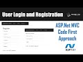 ASP.Net MVC User Login and Registration Code First Approach