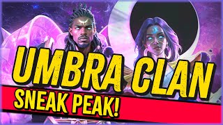 Upcoming Umbra Clan REVEALED | Bloodline: Heroes of Lithas | Umbra Champions