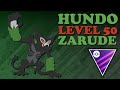 Using My LEVEL 50 HUNDO Zarude In Master League!