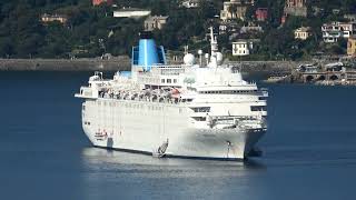 First Cruise Ship built by Meyer Werft  MARELLA DREAM at Santa Margherita, Now be Scrapped in Aliaga