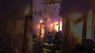 MAYDAY MAYDAY MAYDAY - Firefighters Trapped in Restaurant Collapse #fdny #fire #fireheroes #nyc