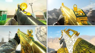 Evolution of GOLD CAMO in CALL OF DUTY!