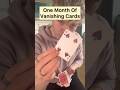 Evolution Of Card Magic?! - #short #shortsvideo #magic #tricks #vanishing