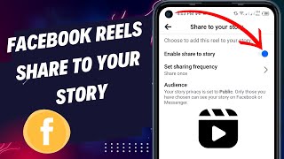 Facebook reels share to your story | How to share facebook reels to story