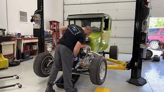 Model T Engine Removal Timelapse