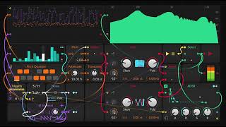 Generative S&H psytrance lead 🌀 #bitwig #polygrid