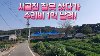 시골집 잘못 샀다가 수리비 1억 날려! 옛날집 여행 부동산 한옥 골동품 빈집 귀농 귀촌 부자집 멋진풍경 옛날풍경 멋진정원