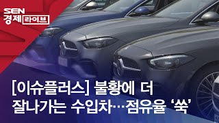 [이슈플러스] 불황에 더 잘나가는 수입차…점유율 ‘쑥’