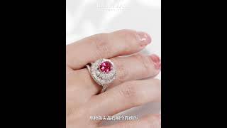 热粉色, 好流行, 尖晶石的旋转跳跃 #finejewellery #spinel    #高级珠宝 #diamond  #jewellery #richandrare