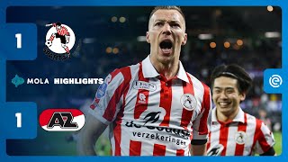 SPARTA ROTTERDAM vs AZ ALKMAAR 1-1 | GOL & HIGHLIGHTS | EREDIVISIE | MOLA TV