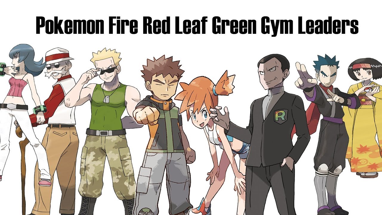 Pokemon Nostalgia Ep-02 (Pokemon Fire Red And Leaf Green Gym Leaders ...