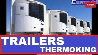 Thermo king refrigerated trailer and transport refrigeration unit carrier TRANSICOLD