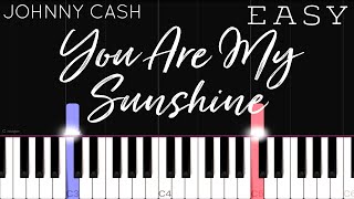 You Are My Sunshine - Moira Dela Torre, Johnny Cash | EASY Piano Tutorial