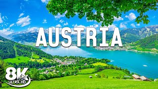 Austria 8K Ultra HD 🌕 Travel To The Best Places In Austria With Relaxing Music 8K Tv