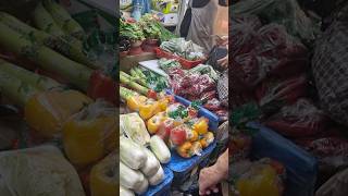 장사 잘되는 야채가게 Good selling  Korean vegetable shop!!!#재래시장 #koreamarket #koreanfood #localmarket