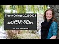 Romance - Sciarra, Grade 8 Trinity College Piano 2021-2023 Jill Morton - Piano