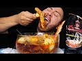 DESHELLED KING CRAB SEAFOOD BOIL BLOVES SAUCE MUKBANG