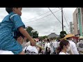 令和四年　八重垣神社祇園祭　女神輿連合渡御　横町区・福富町区神社神輿宮送り渡御　8月4日