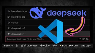 DeepSeek R1 \u0026 V3 Available on VSCode - Only on BLACKBOX AI