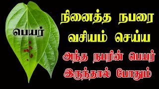 நினைத்த நபரை வசியம் செய்ய - vasiyam - aan vasiyam - pen vasiyam - vasiyam seivathu epadi -manthrigam