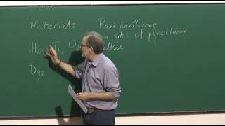 Introduction to Frustrated Magnetism III   Prof  John Chalker