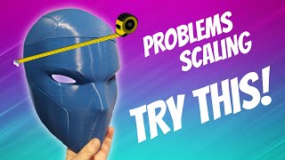 Beginner Tips for Scaling 3D printed cosplay helmets and armour // Meshmixer Tutorial