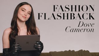 Dove Cameron Was Sewn Into Her Dress and Had No Idea | Fashion Flashback | Harper's BAZAAR