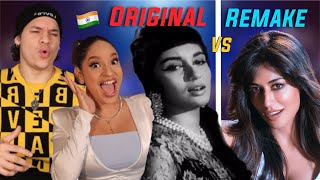 Waleska & Efra react to Original Vs. Remake | Bollywood Songs (The Best Songs)