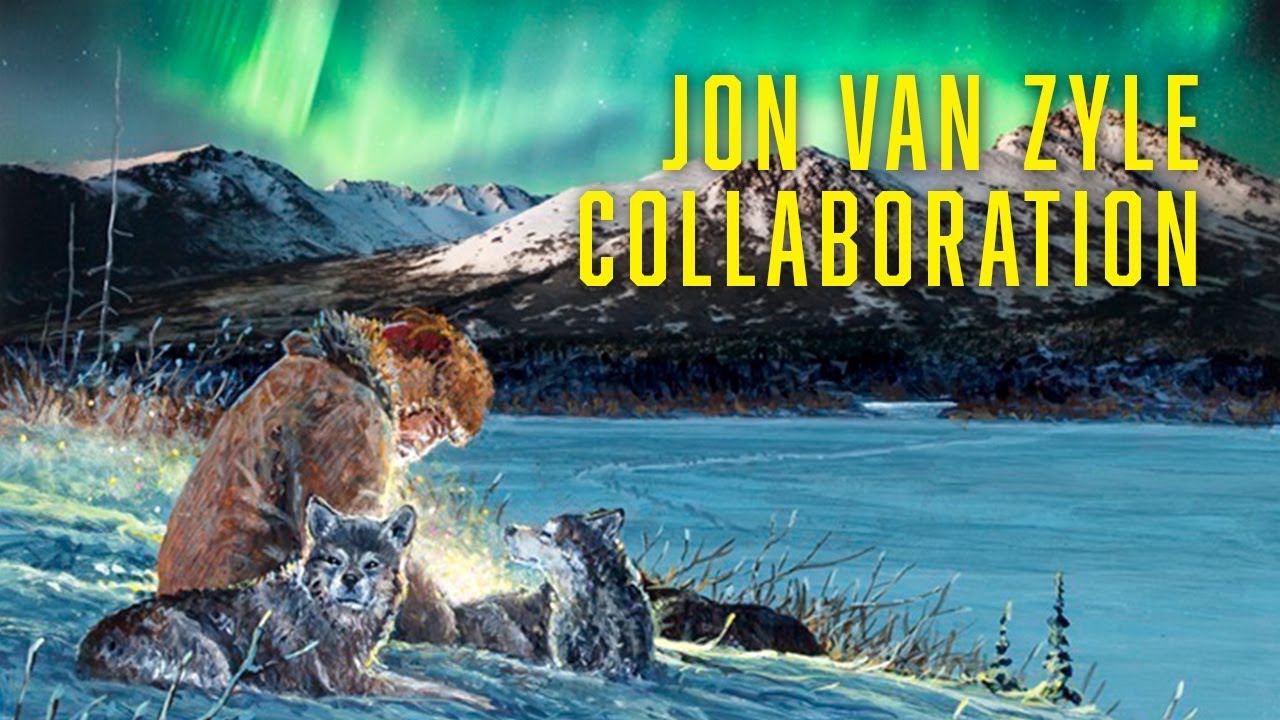 Alaska Collaboration Print With Jon Van Zyle :: Alaska Art - YouTube