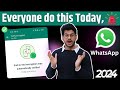 WhatsApp User Do this Now | Whastapp Privacy Update | Turn on whatsapp End to End Encryption