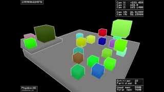 Physbox3D - 3D Java AABB Physics Simulator with OpenGL