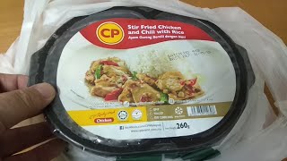 Frozen Ready Meal | Stir Fried Chicken And Chili With Rice