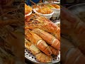 Have you had this GIANT Thai River Prawns Bangkok street food in Thailand? 🦐🇹🇭🤤