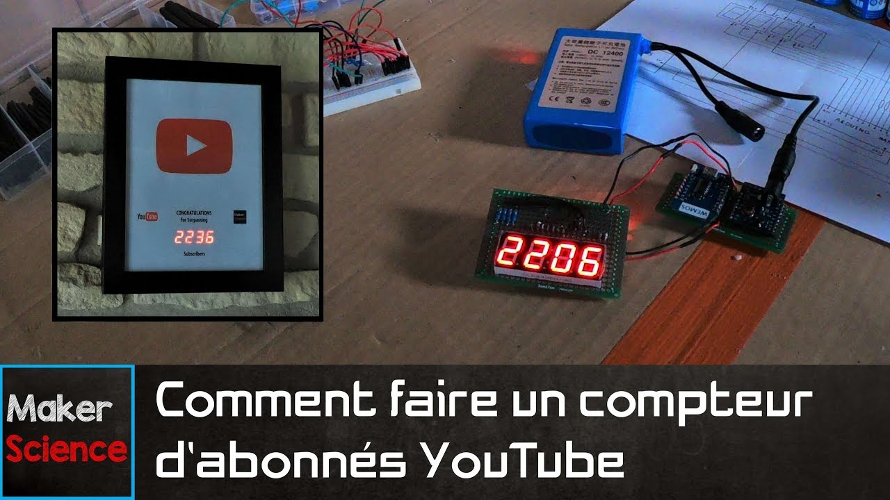 #DIY Comment Faire Un Compteur D'abonnés YouTube - YouTube