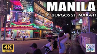 Experience the Vibrant Nightlife of P. Burgos St. Makati, Manila 🇵🇭