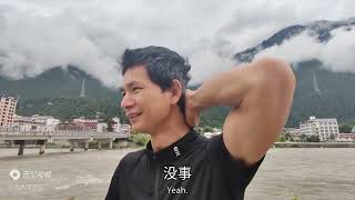 自驾游西藏露营地再次偶遇帅哥摩旅环华，想把他带回家