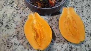 Papaya from the Hawaii. 하와이에서온 파파야