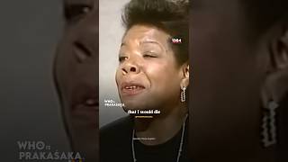Overcome The Fear of Death #motivation | Maya Angelou #shorts