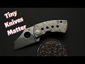 Spyderco/McNees Rock Textured McBee Knife Review