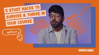 5 Study Hacks to Survive and Thrive in Your Course