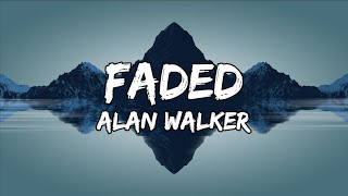 Alan Walker - Faded(Lyrics Video)