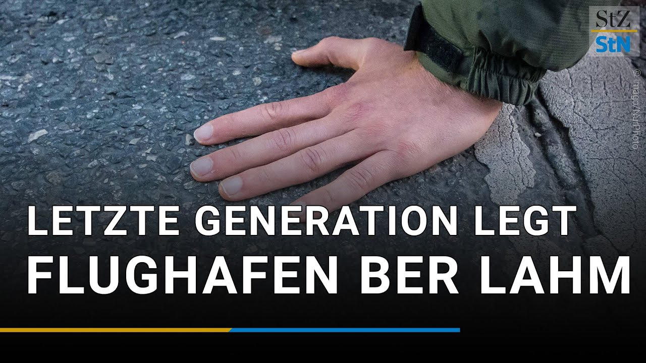 Letzte Generation Legt Flughafen BER Lahm | Kritik An Protestaktionen ...