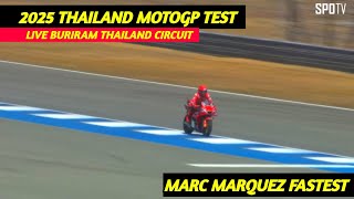 Live MotoGP Test Today - 2025 Buriram Thailand Test Day-1 | MotoGP Test Results #buriramtest