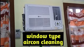 paano maglinis ng windowtype aircon (kolin 1.5hp)