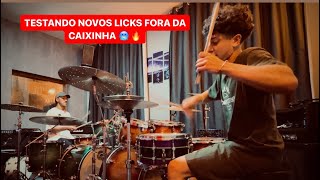 Nathan Novais - Testando Licks… #drummer #gospelchops #drums #drumcover